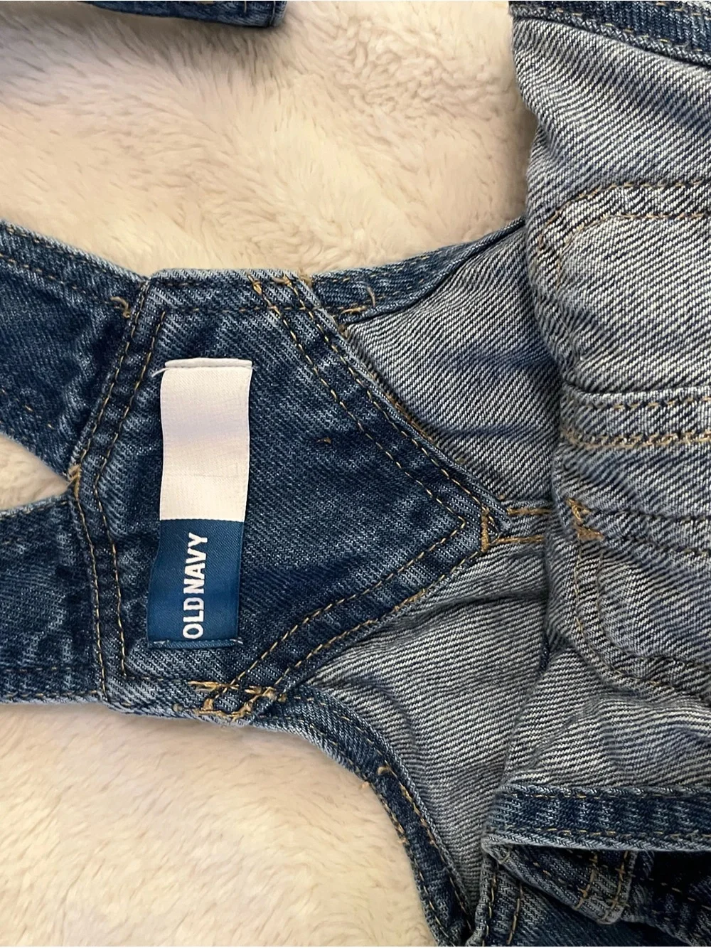 Old Navy Blue Denim Kids Overalls